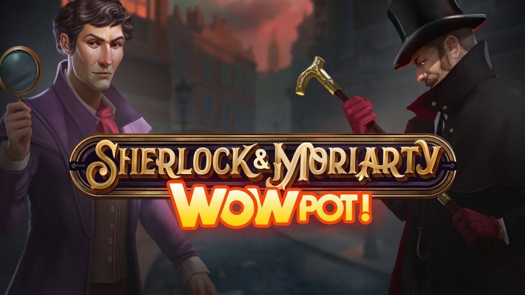 Sherlock & Moriarty WowPot - Ny jackpottslot